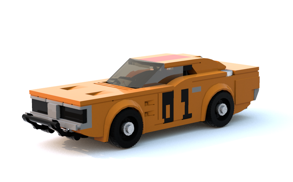 LEGO MOC-31272 Duckes of Hazzard - 1969 Dodge Charger (Speed Champions ...