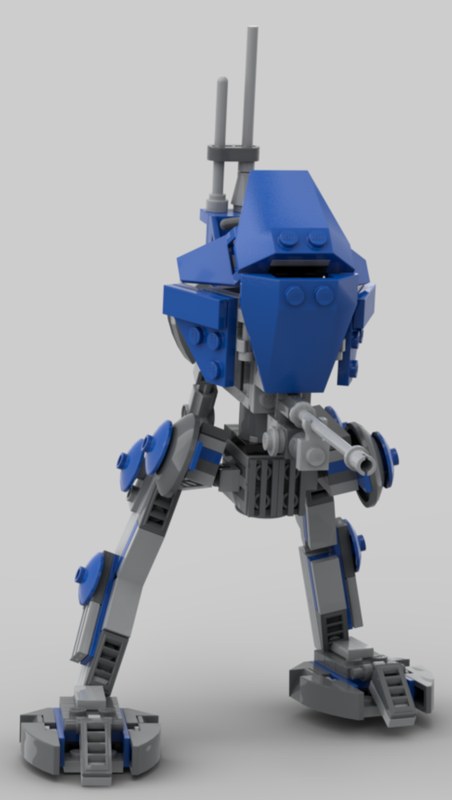 LEGO MOC AT-RT Movable by BrickBoyz Custom Designs | Rebrickable ...