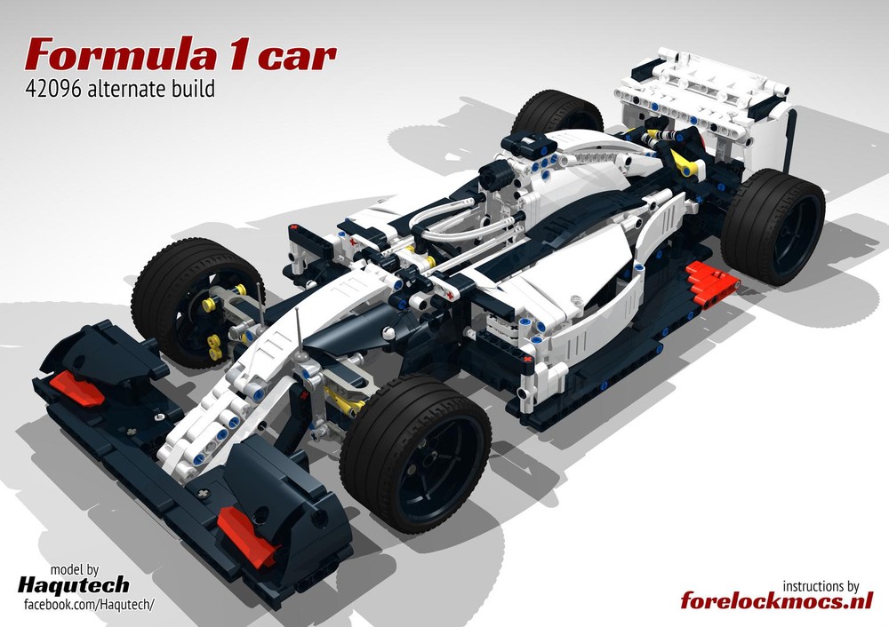 【特別送料無料！】 - alternate 42096 MOC LEGO F1 ForelockMocs by Car トップス