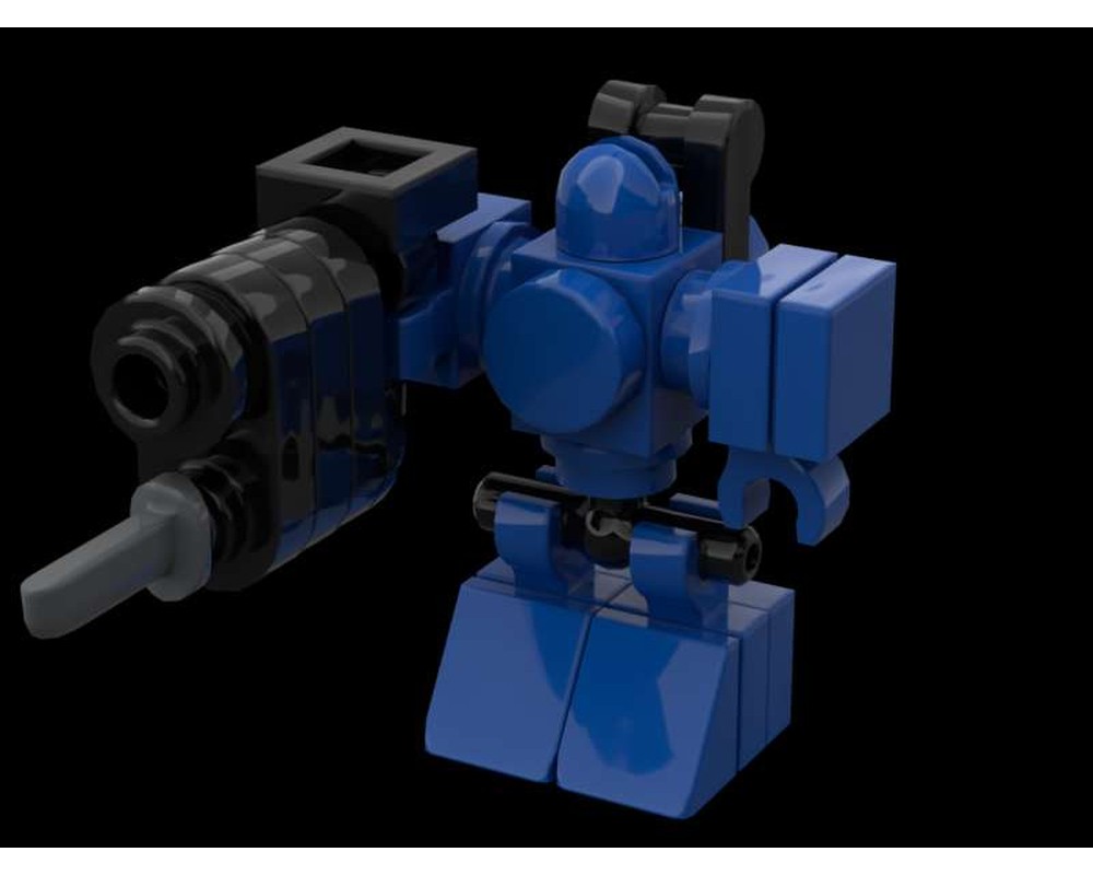 LEGO MOC StarCraft Terran Marine by meregt | Rebrickable - Build with LEGO