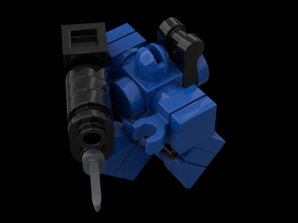 LEGO MOC StarCraft Terran Marine by meregt | Rebrickable - Build with LEGO