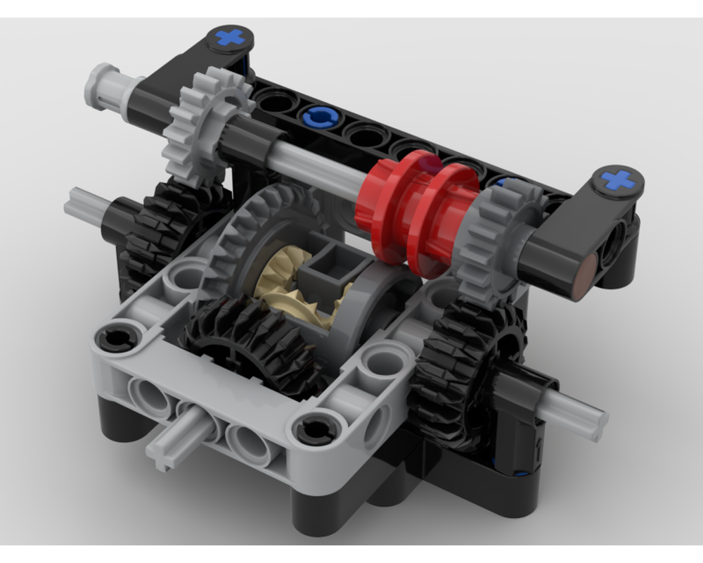 LEGO MOC Diff Lock 2nd version by lbrix Rebrickable Build with LEGO