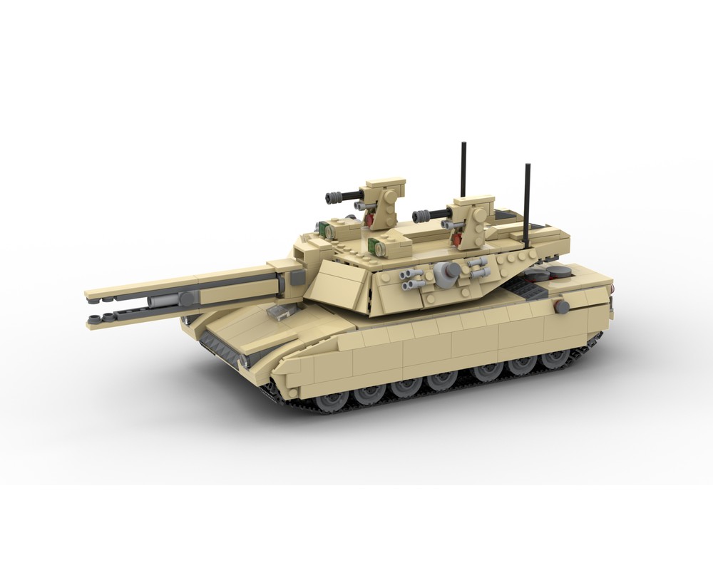 LEGO MOC-31423 M1A4 Future Abrams | 1:33 Minifigure Scale (Creator ...