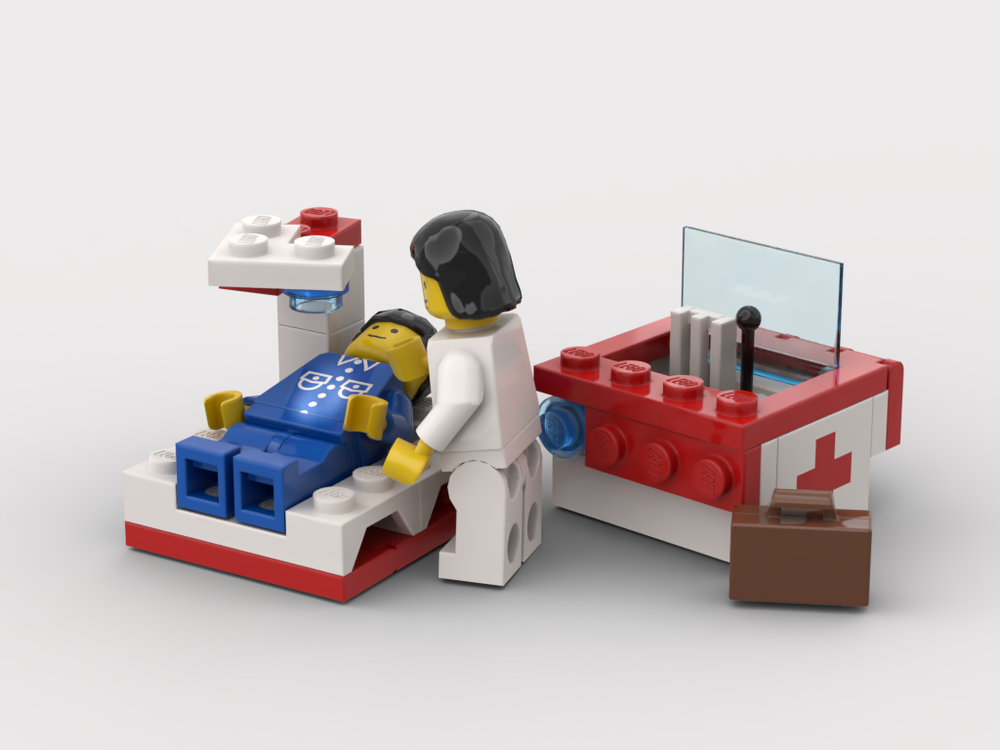 LEGO MOC 6523 Surgery room by se1977 | Rebrickable - Build LEGO