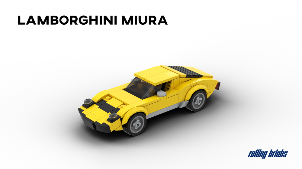 LEGO MOC Lamborghini Miura by RollingBricks | Rebrickable - Build with LEGO