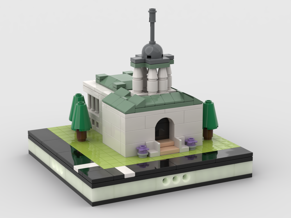 LEGO MOC Caesars Palace for Modular City Las Vegas by gabizon