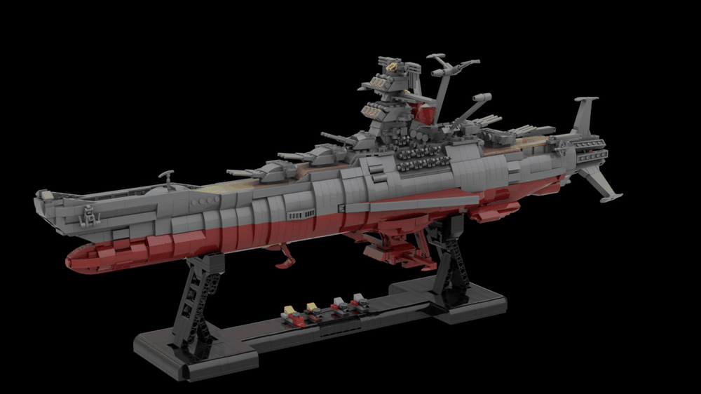 LEGO Space Battleship (RETIRED) by apenello | Rebrickable - with LEGO
