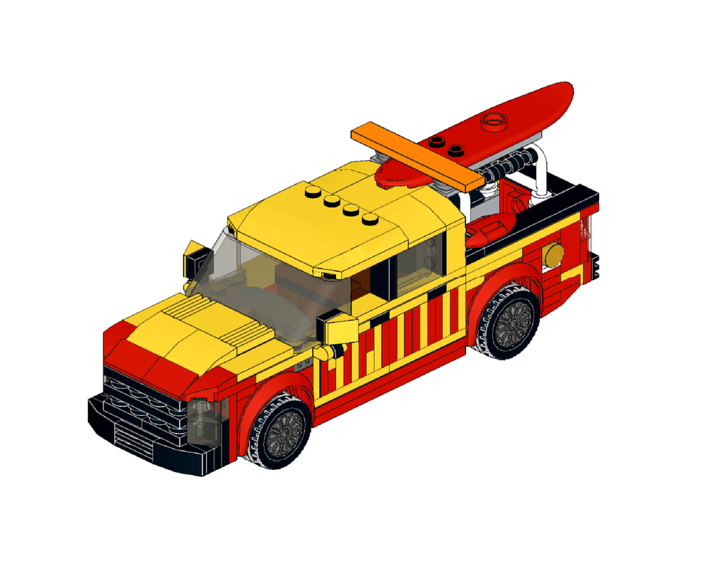 lego ford raptor moc