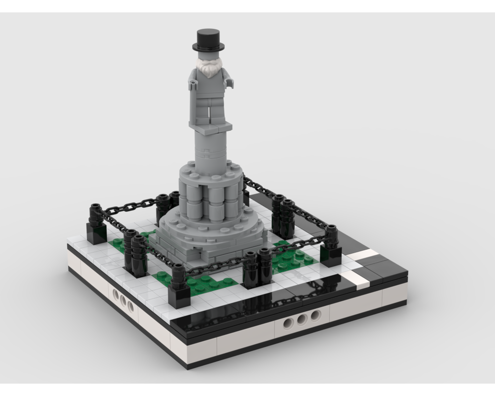 lego statue moc