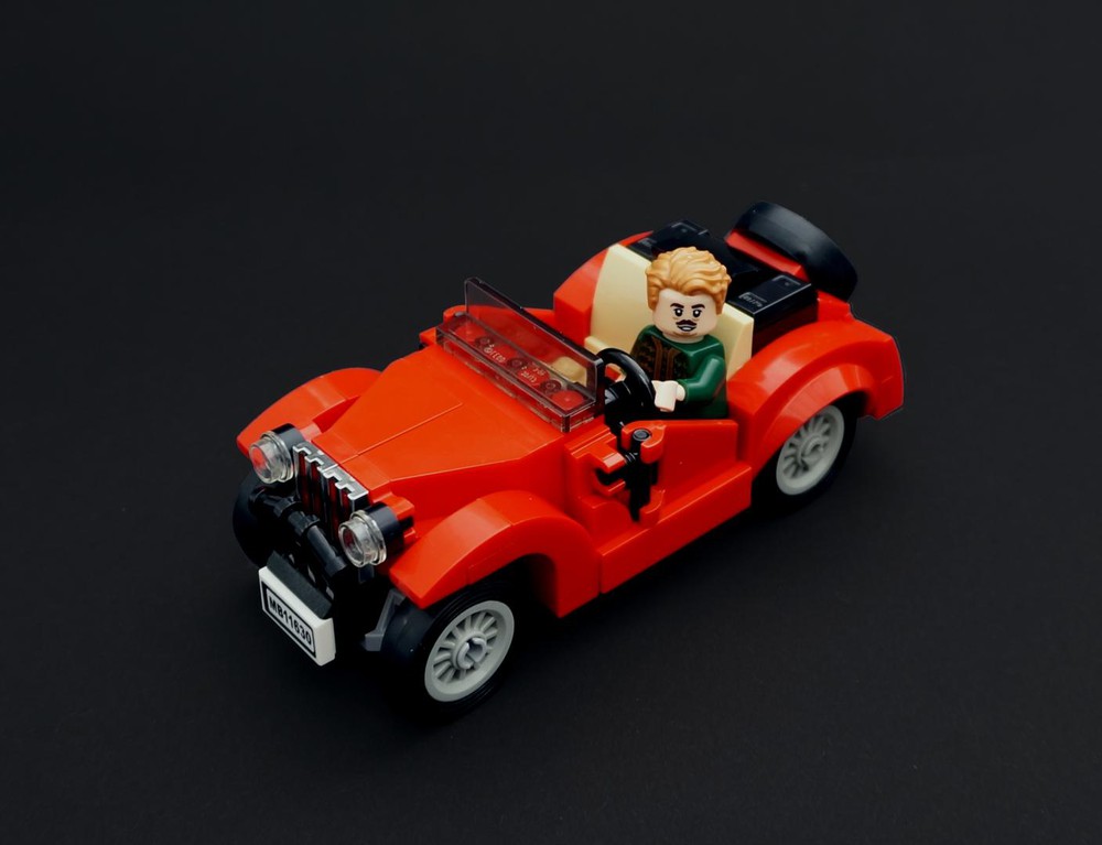 LEGO MOC Classic Roadster By SyBricks | Rebrickable - Build With LEGO