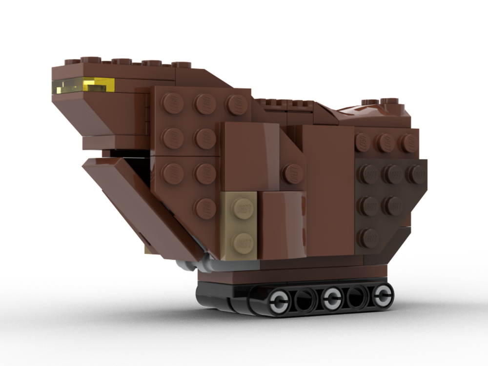 LEGO MOC Sandcrawler - by Bad_to_the_Brick | - LEGO