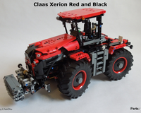 Claas Xerion Red and Black