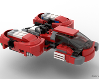 Crimson Speeder - Alternate build Ferrari 75886
