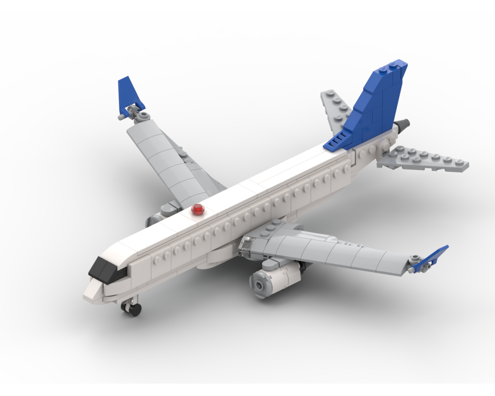 LEGO MOC-32072 ERJ175 (1:125 Scale) (Other 2019) | Rebrickable - Build ...