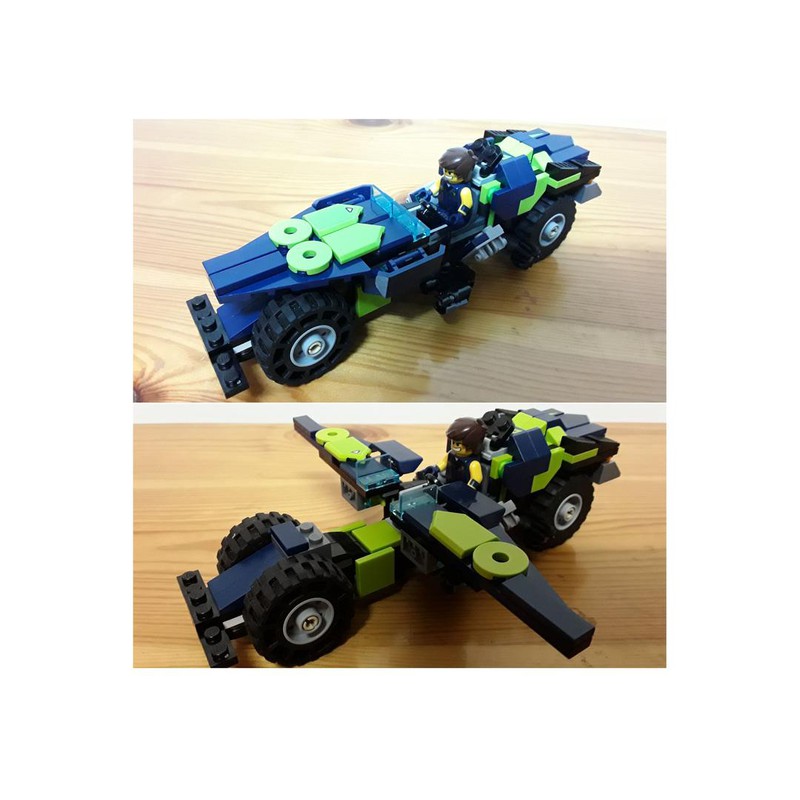Forgænger afsked pint LEGO MOC 70826 - Flying Car by LegoOri | Rebrickable - Build with LEGO