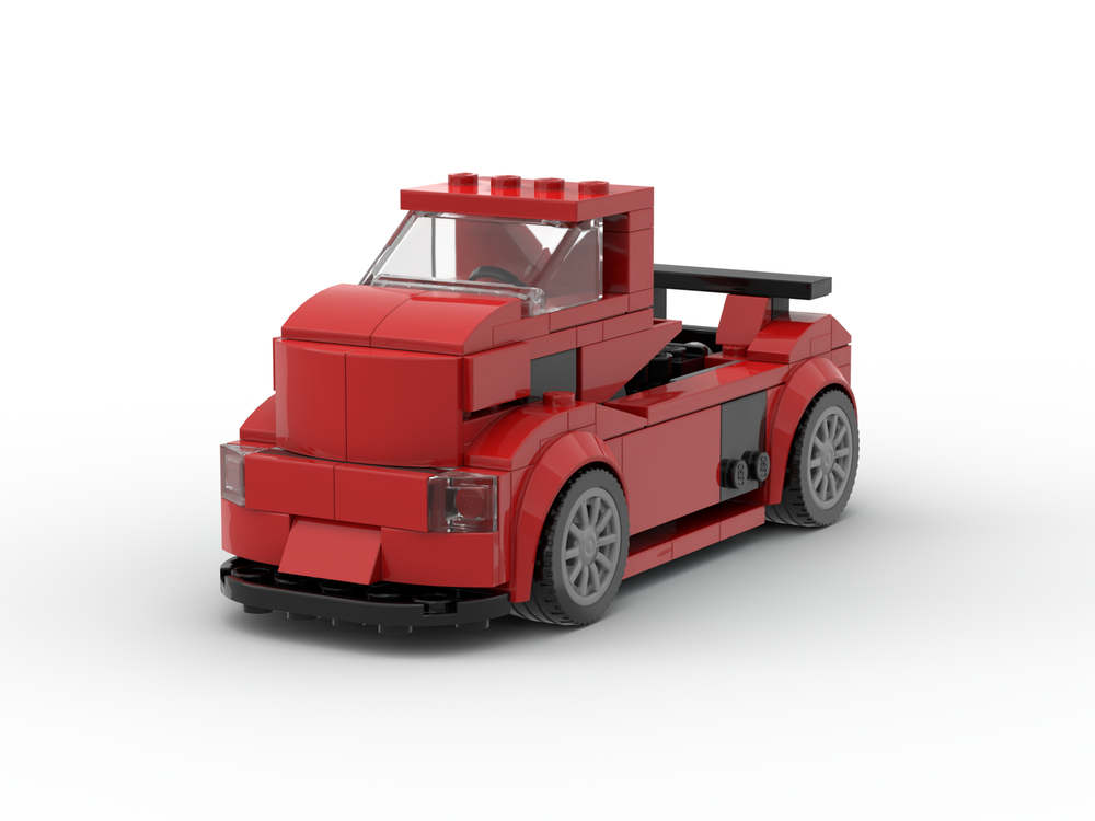 LEGO MOC Race Truck by DamianPLE Technic Garage | Rebrickable - Build ...