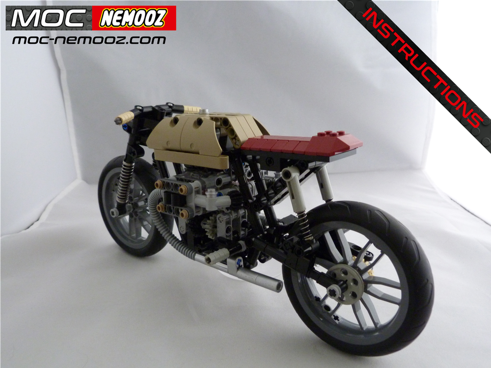 LEGO MOC BMW Café Racer by MOC NEMOOZ | Rebrickable - Build with LEGO