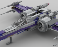 Resistance X-Wing - Purple