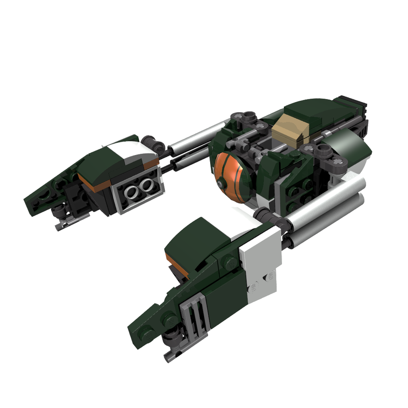 LEGO MOC 75090 Pod Racer II by Berth | Rebrickable - Build with LEGO