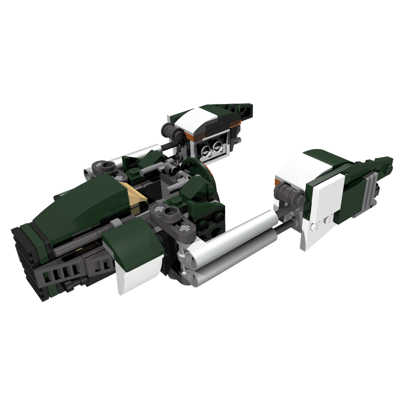 LEGO MOC 75090 Pod Racer II by Berth | Rebrickable - Build with LEGO