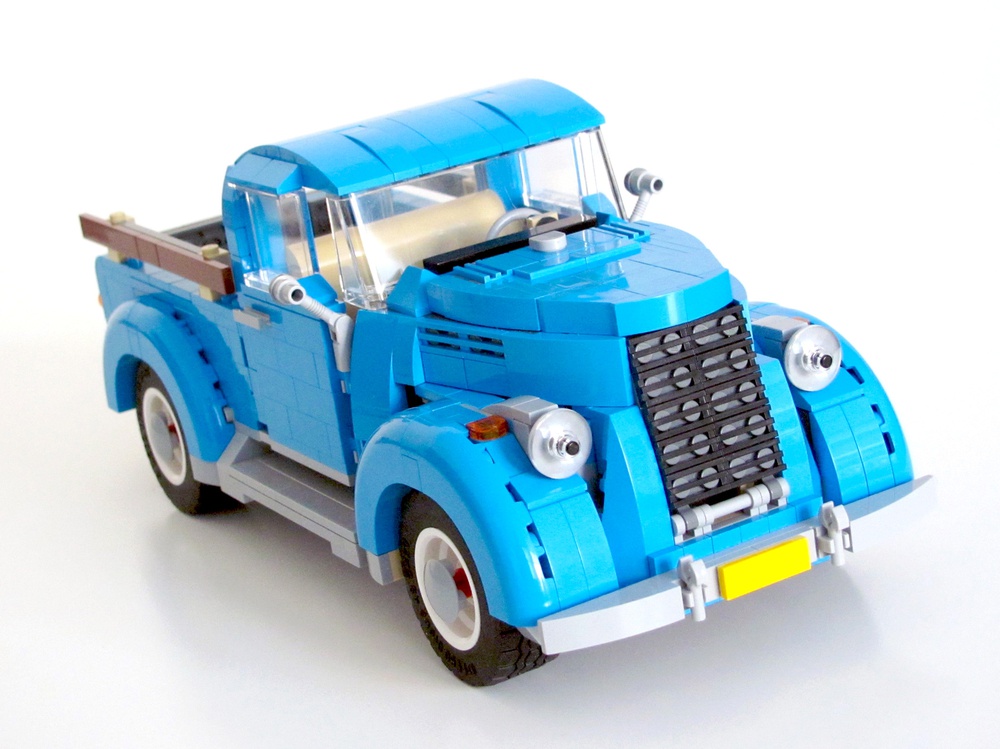 Himlen bluse Tåler LEGO MOC 10252 Vintage Pickup Truck by NKubate | Rebrickable - Build with  LEGO