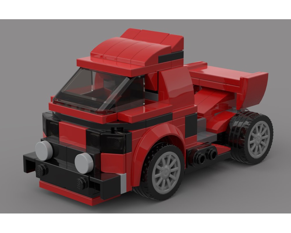 LEGO MOC-32624 75890 Race Truck (Speed Champions 2019) | Rebrickable ...