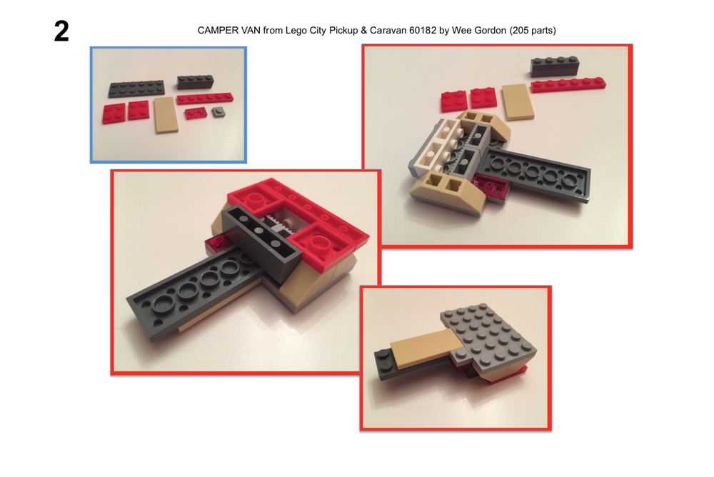 Lego Caravan Lego 60182 Instructions LEGO City 60182 Pickup - Main Image