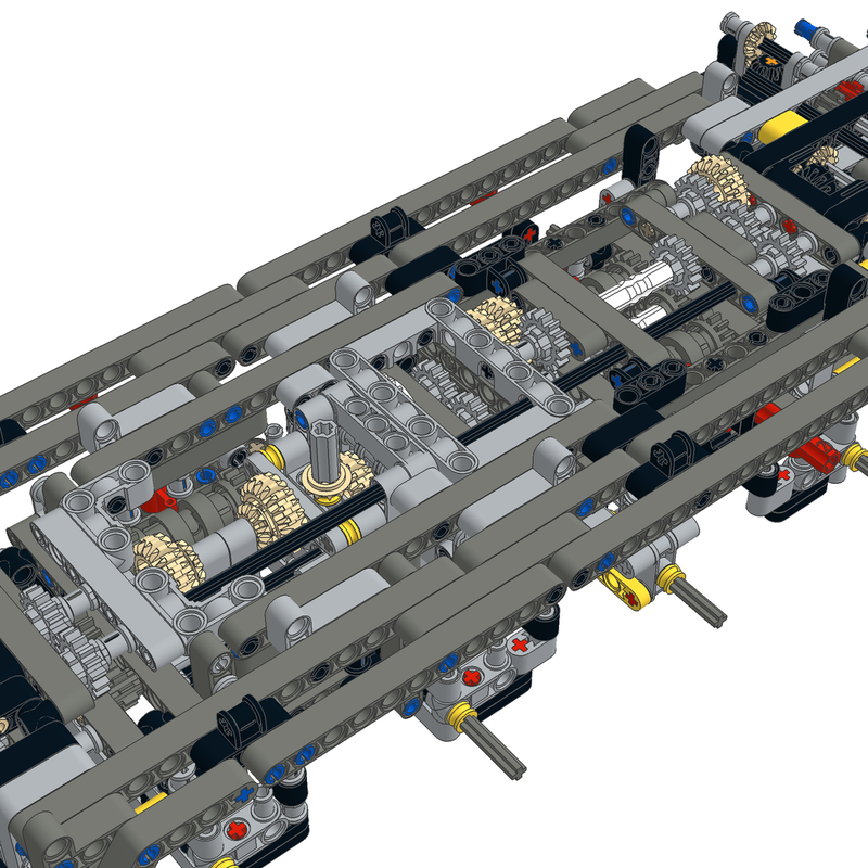 LEGO MOC 42009 Mobile Crane with new gearbox by jb70 | Rebrickable ...