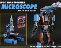 Transformer Microscope from set 70842: Emmet's Couch Mech