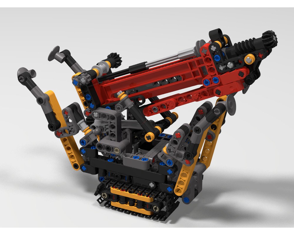 Lego Moc 32837 Mini Spider Crane Technic 2019 Rebrickable Build