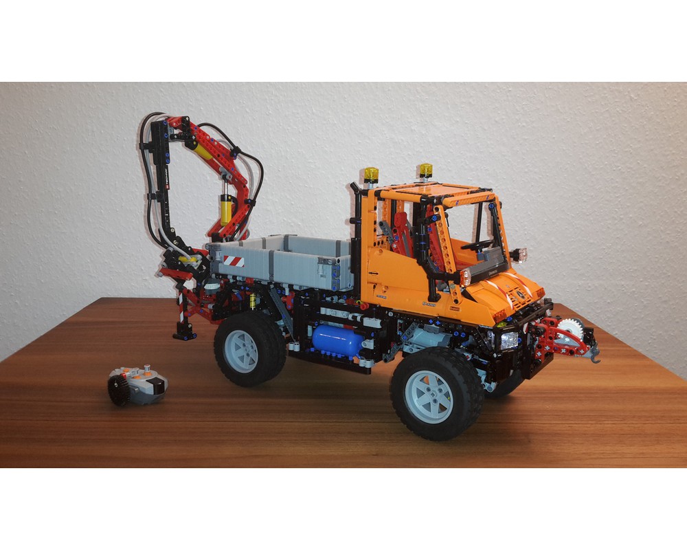 LEGO MOC-3286 8110 Unimog MOC RC (Technic 2015) | Rebrickable - Build with LEGO