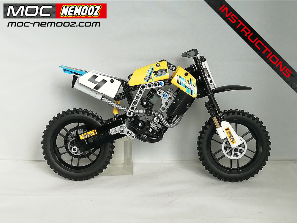 LEGO MOC-32893 SUZUKI RMZ 450 by MOC NEMOOZ | Rebrickable - Build