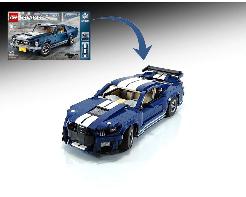new lego mustang