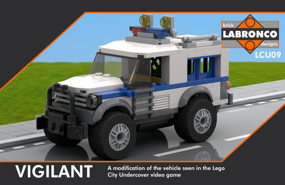LEGO MOC Lego City Vigilant by Labronco Brick Designs | Rebrickable - Build with LEGO