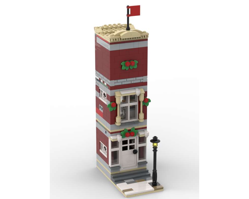 Featured image of post Lego Winter Fire Station Moc Fire station model includes 6 minifigures