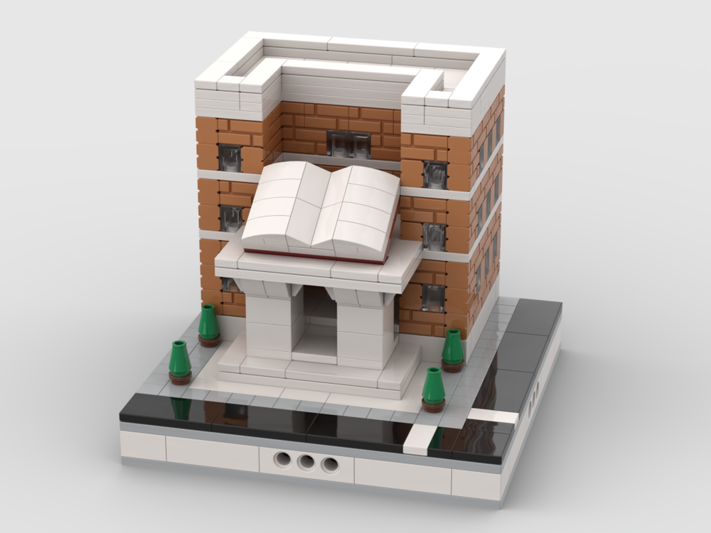 LEGO MOC School for a Mini Modular City by gabizon | Rebrickable ...