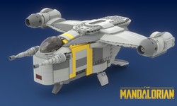 LEGO MOC-33566 Mandalorian Razor Crest (Star Wars 2020) | Rebrickable ...