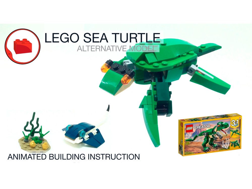 LEGO MOC LEGO CREATOR 31058 Sea Turtle - MOC, Alternative Model by ...