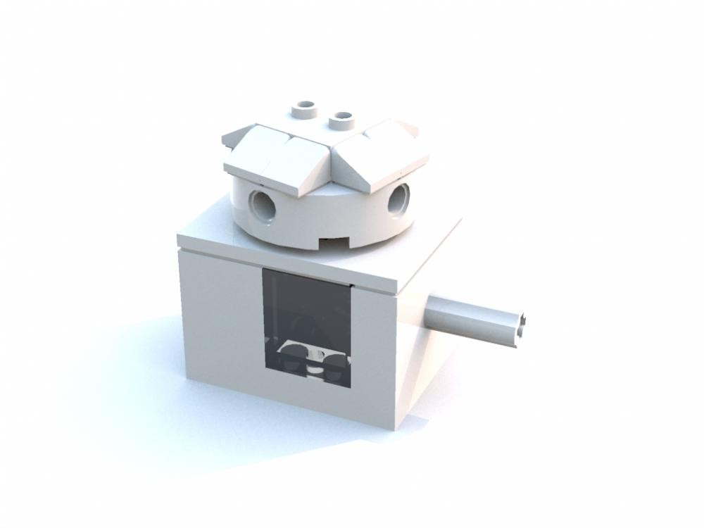 LEGO MOC Spinning Mini Figure Display Stand by legolover1738