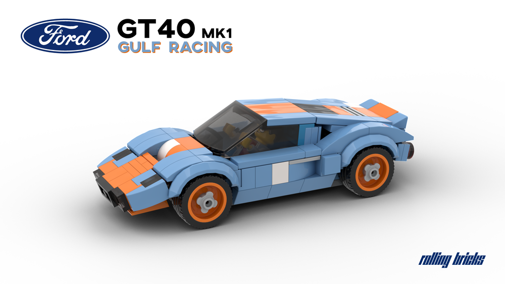Les Ford GT et GT40 en LEGO