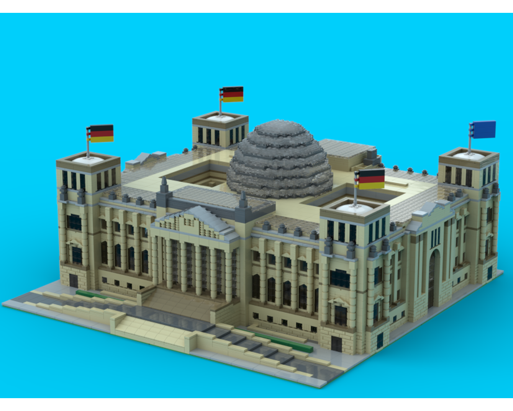 lego architecture reichstag