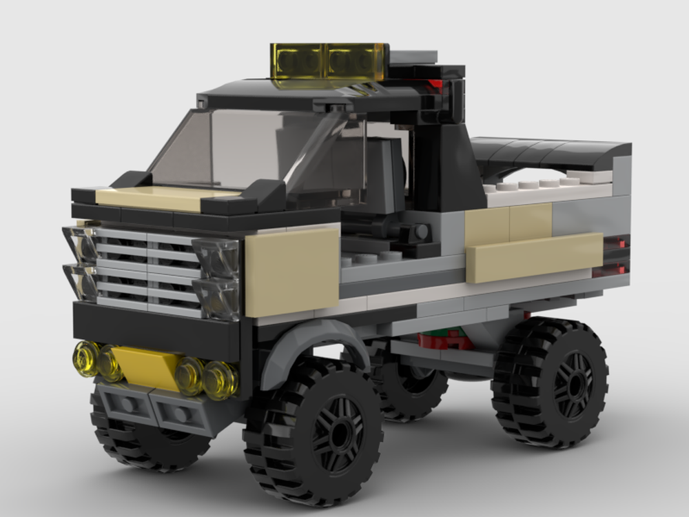 LEGO MOC Pickup truck by MK constructor | Rebrickable - Build with LEGO