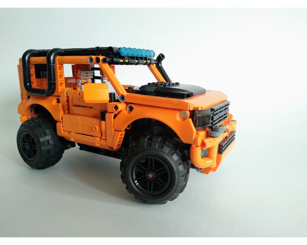 LEGO MOC Land Rover Defender by LoMaC | Rebrickable - Build with LEGO