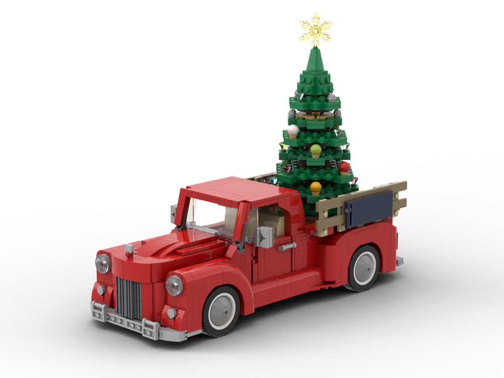 LEGO MOC Christmas Pickup Truck (10258 Alternate) by
