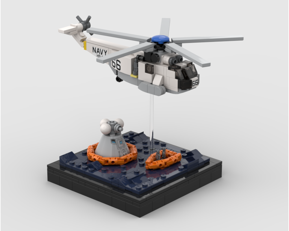 lego sea king helicopter