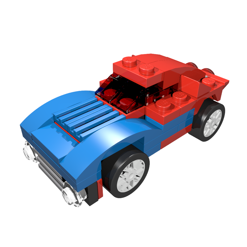 LEGO MOC Sportcar Berth | Rebrickable - Build with
