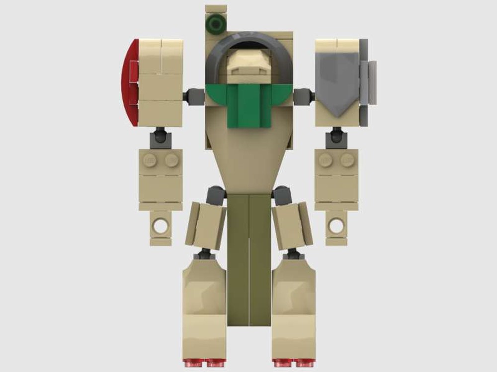 LEGO MOC-33244 Sentinel 1.7b (Warhammer 40k Dark Angel Terminator Style ...
