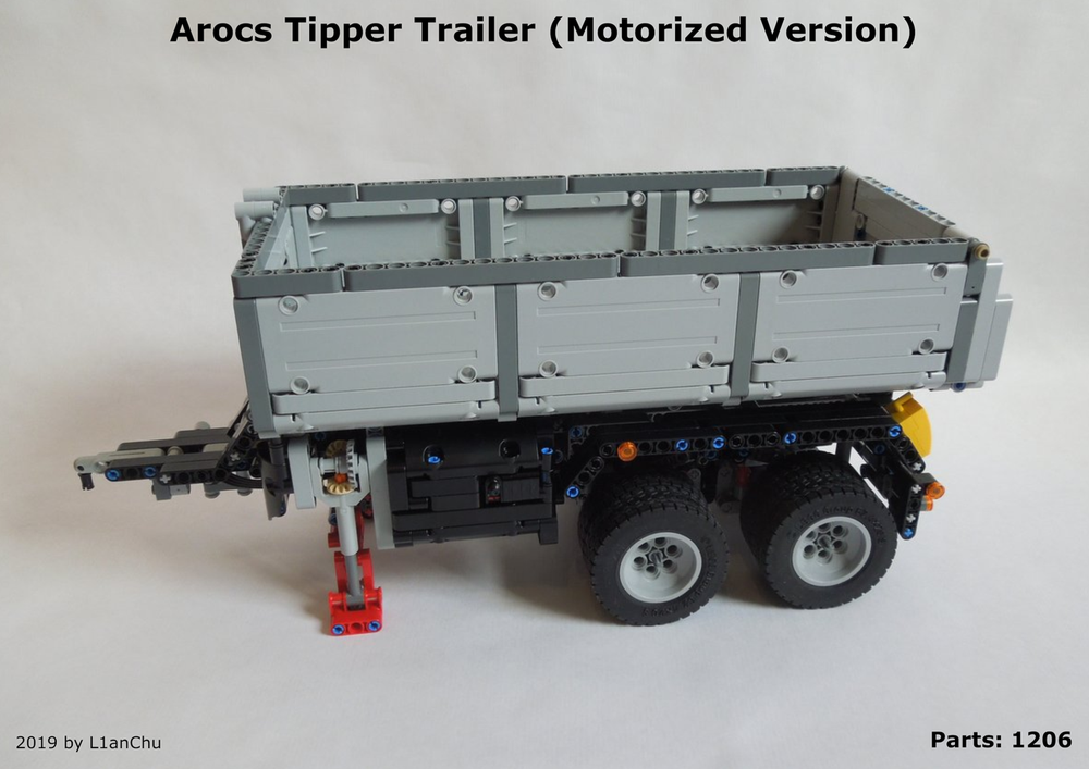 LEGO MOC Arocs (42043) Tipper Motorized Version l1anchu | Rebrickable - with LEGO