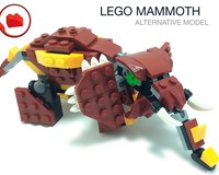 LEGO CREATOR 31073 Mammoth, Elephant - MOC, Alternative Model, Building Instructions!