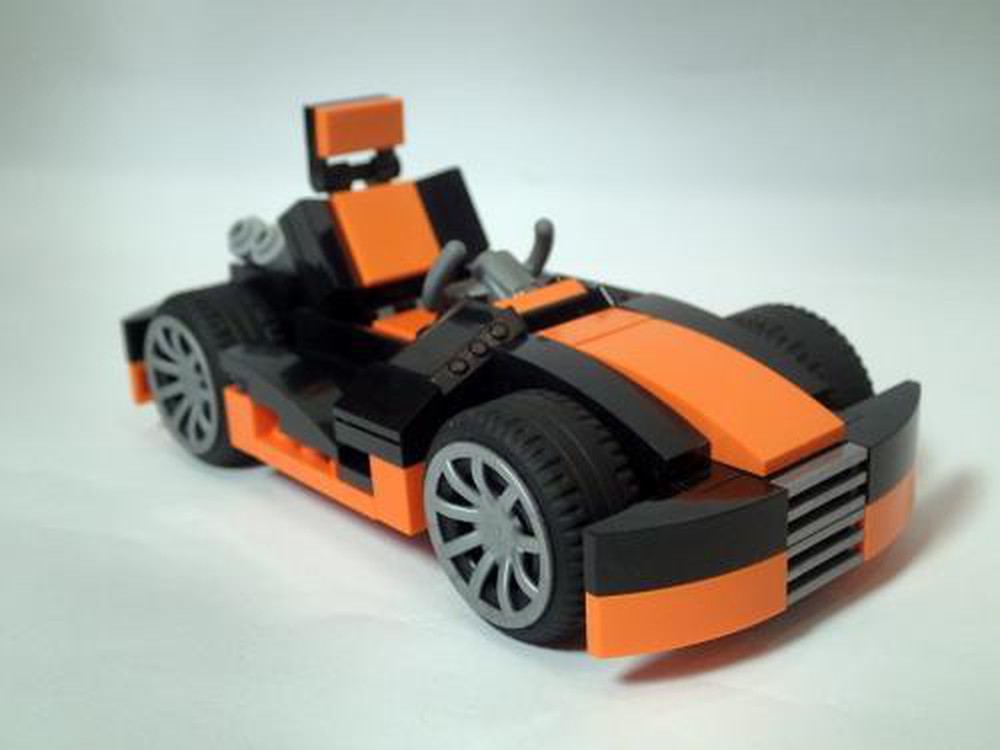 Lego Moc Moc Black Kart By Poca 